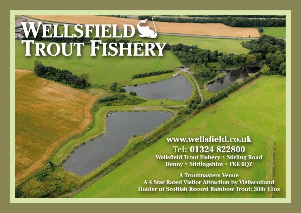 Wellsfield Farm Holiday Lodges ستيرلينج المظهر الخارجي الصورة