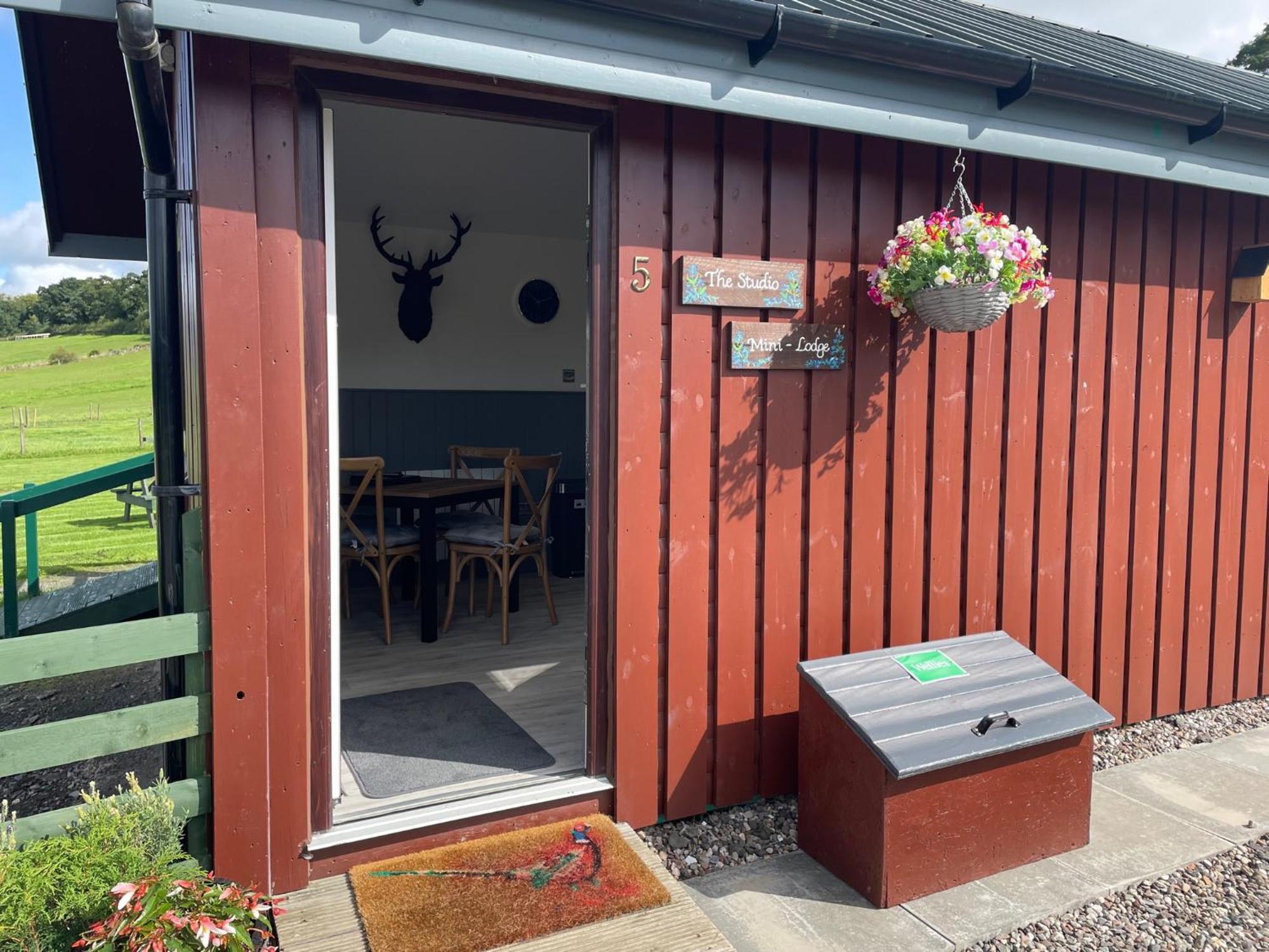 Wellsfield Farm Holiday Lodges ستيرلينج المظهر الخارجي الصورة
