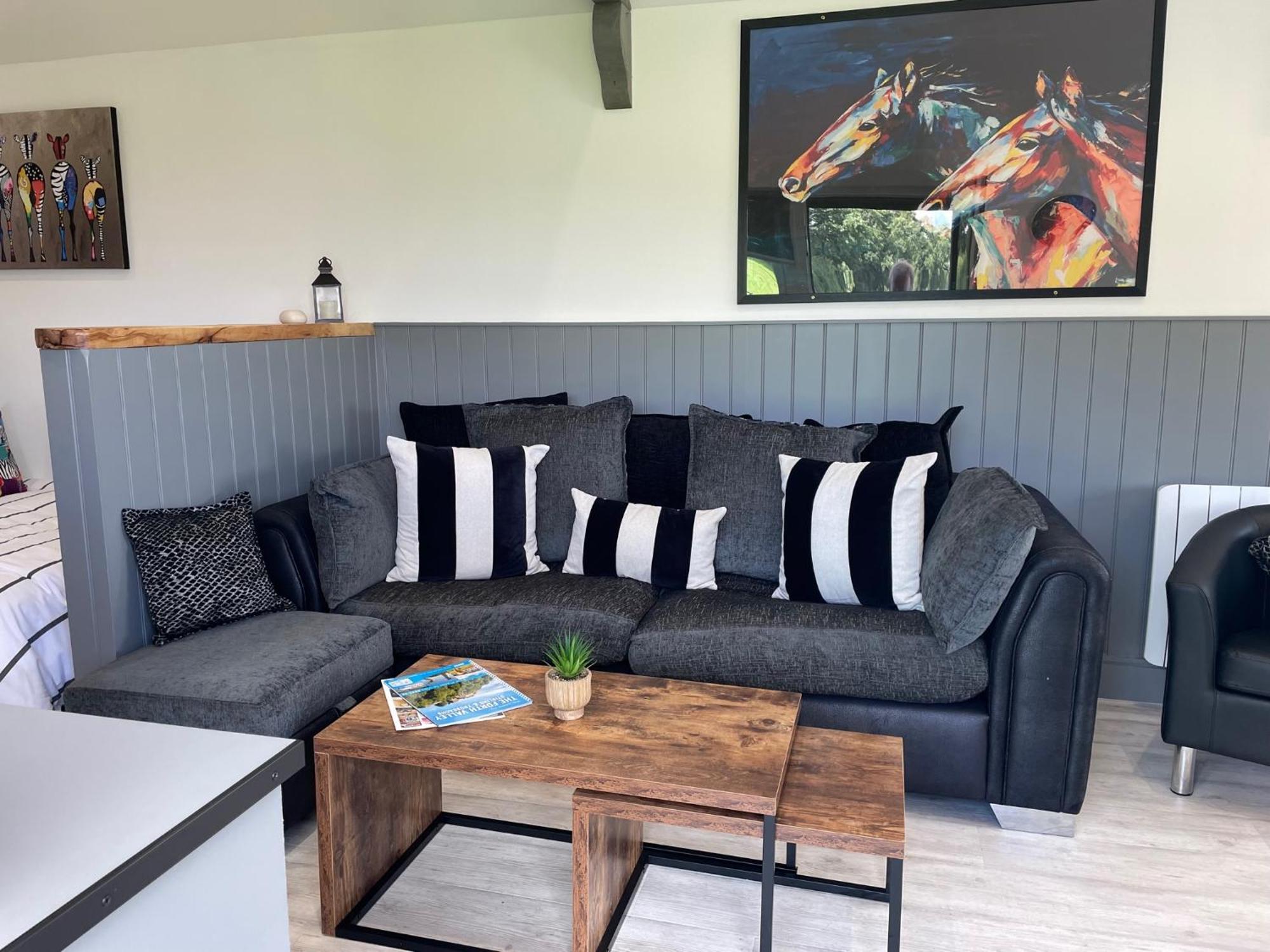 Wellsfield Farm Holiday Lodges ستيرلينج المظهر الخارجي الصورة